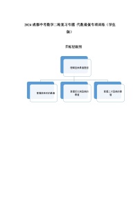 2024成都中考数学二轮复习专题 代数最值专项训练（含答案）