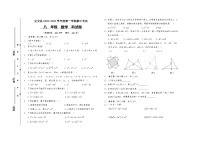 海南省定安县2022-2023学年八年级上学期期中考试数学试卷