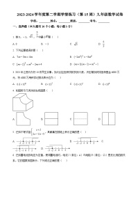 2024年广东省茂名市高州市九年级中考二模数学试题（原卷版+解析版）