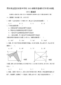 四川省金堂县实验中学初2023届数学基础知识专项训练题10 四边形