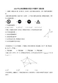 2024年山东省聊城市莘县中考数学二模试卷（含解析）