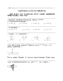 广东省深圳市宝安区2023-2024学年七年级下学期数学期中试卷