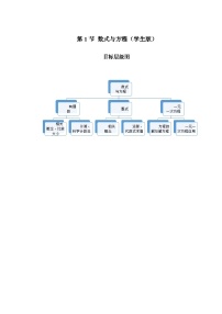 2023-2024学年北师版七年级数学成都地区寒假专题作业 第1节 数式与方程复习（含答案）