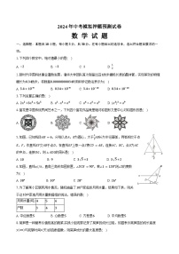 2024年山东省烟台市中考数学模拟押题预测试卷+