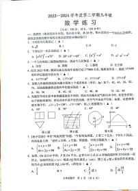 2024年江苏省宿迁市某校联考宿迁分校中考三模数学试题