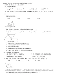 2023-2024学年七年级下学期北师大版数学期末复习试卷2