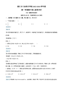 广东省湛江市寸金培才学校2023-2024学年七年级上学期期中数学试题