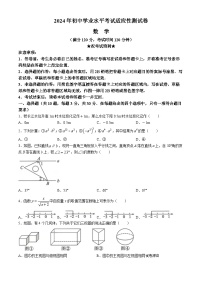 2024年湖北省宜昌市兴山县中考模拟数学试题(无答案)