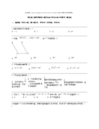 湖北省十堰市茅箭区十堰市实验中学2024年中考数学二模试题