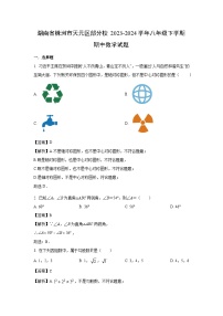数学：湖南省株洲市天元区部分校2023-2024学年八年级下学期期中试题（解析版）