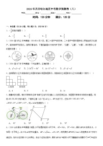 2024年黑龙江省齐齐哈尔地区中考数学预测卷（八）