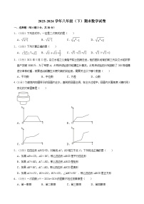 2023-2024学年人教版八年级下学期期末数学试卷（一）