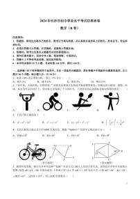 （AB）2024 年长沙市初中学业水平考试仿真密卷数学B卷原卷
