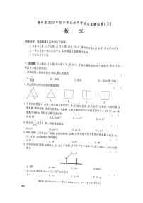 2024年贵州省毕节市金沙县第四中学中考模拟预测数学试题