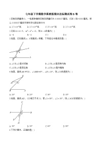 七年级下学期数学冀教版期末达标测试卷B卷