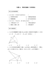苏科版八年级数学下册《同步考点解读•专题训练》专题9.1图形的旋转(专项训练)(原卷版+解析)