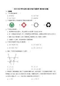 2023-2024学年北师大版七年级下册数学 期末复习试题