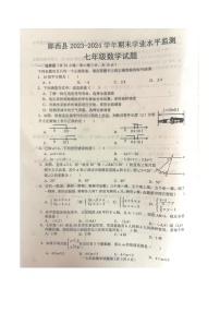 湖北省十堰市郧西县2023-2024学年七年级下学期6月期末数学试题