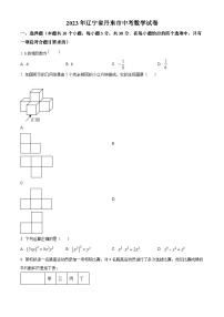 2023年辽宁省丹东市中考数学真题（原卷版）