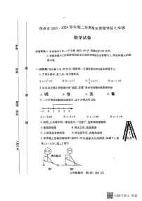 河南省南阳市邓州市2023-2024学年七年级下学期6月期末数学试题