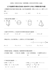 [数学]辽宁省盘锦市兴隆台区2023-2024数学年七年级上学期期末数学试题