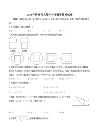 2024年河南师大附中中考数学四模试卷