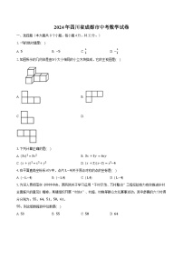 2024年四川省成都市中考数学试卷（含解析）