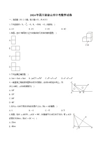 2024年四川省凉山州中考数学试卷（含解析）