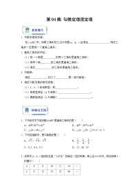 第04讲 勾股定理逆定理（原卷版+解析版）-初中数学人教版八年级（八升九）暑假自学课