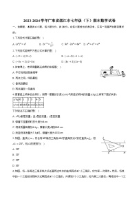 2023-2024学年广东省湛江市七年级（下）期末数学试卷（含答案）