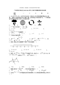 [数学]广东省茂名市电白区2023-2024学年八年级下学期期中考试试卷