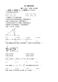 河北省邯郸市汉光中学2023-2024学年七年级下学期期末数学试题