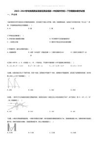 [数学][期末]2023~2024学年陕西西安高新区西安高新一中初级中学初一下学期期末数学试卷(无答案)