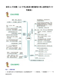 清单01 有理数（18个考点梳理+题型解读+核心素养提升+中考聚焦）-七年级上学期数学期末考点大串讲（人教版）