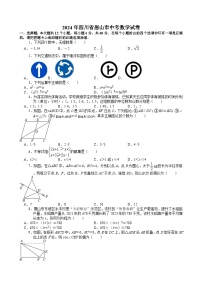 2024年四川省眉山市中考数学试卷【含解析】