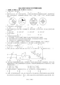 2024年四川省内江市中考数学试卷【含解析】