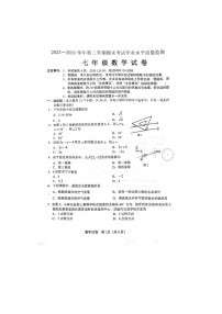 河北省承德市平泉市2023-2024学年七年级下学期期末考试数学试题