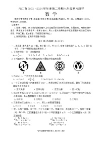 四川省内江市2023-2024学年七年级下学期7月期末考试数学试题