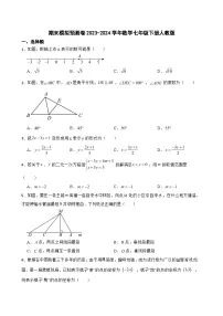 期末模拟预测卷2023-2024学年数学七年级下册人教版(含答案与解析)