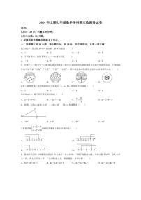 [数学][期末]湖南省衡阳市衡阳市四校2023～2024学年七年级下学期期末数学试题(有答案)