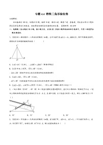 中考数学一轮复习专题4.4特殊三角形验收卷(原卷版+解析)