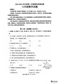 山东省滨州市惠民县2023-2024学年七年级下学期期末数学试题