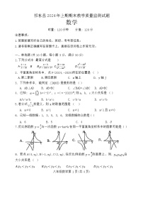 湖南省衡阳市祁东县2023-2024学年八年级下学期期末考试数学试题