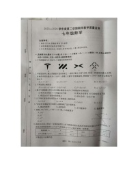河北省保定市高碑店市2023-2024学年七年级下学期7月期末数学试题