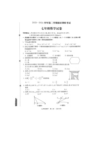 河北省保定市清苑区2023-2024学年七年级下学期7月期末数学试题