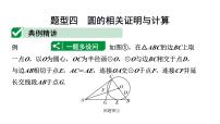 2024云南中考数学二轮专题复习 题型四  圆的相关证明与计算（课件）