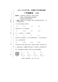 河北省廊坊市霸州市2023-2024学年八年级下学期7月期末数学试题