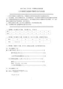 广东深圳市盐田区2024年八年级下学期期末考试数学试卷+答案