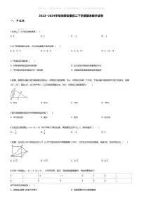 [数学][期末]2023_2024学年陕西安康初二下学期期末数学试卷