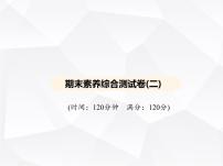 北师大版初中九年级数学上册期末素养综合测试卷(二)课件